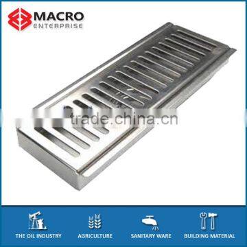 Stainless Steel/Brass Rectangular Floor Drain