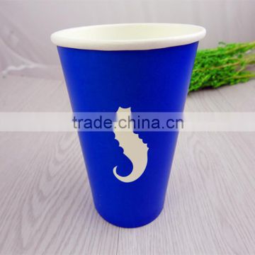 12oz Eco-friendly Disposable Color Printed Cold Drink Paper Cup