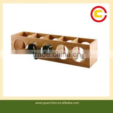 Living Hot Sales 5- Bottle Bamboo Wine Rack