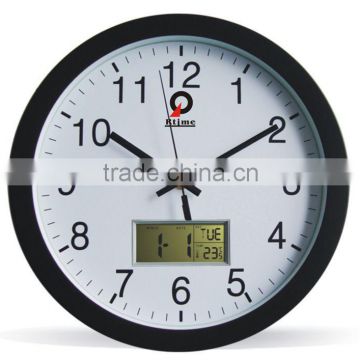 supply round wall clock,Radio Control Clock