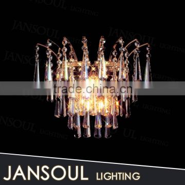 antique chinese lighting new design decorative beautiful crystal wall sconce for bedside hotel room