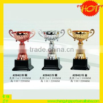 High Quality! EUROPE Design Metal Trophy Cup Sport Trophies Student Trophy Cup 2842