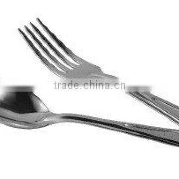 STAINLESS STEEL U.S. FORK AND SPOON