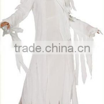 High quality women white color halloween cosplay ghost costume