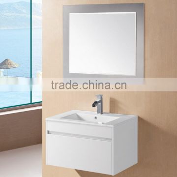 High gloss mirror cabinet modern bathroom vanity for small bathroom