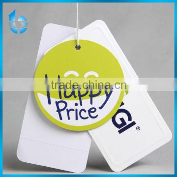 A series of hangtags with price swingtag for children's clothing