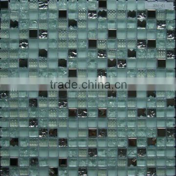 MBD-01 Classical Metal mix Glass Mosaic Tile