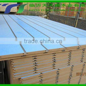 Slotted MDF Board / Melamine Grooved MDF