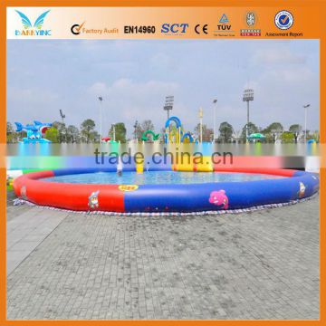 Large square inflatable pools for adults/inflatable pool float for sand