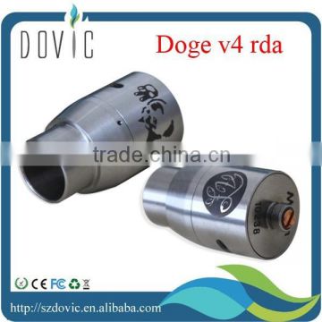 Top selling e cig rda doge v4 for sale ,best quality doge v4 rda china supplier