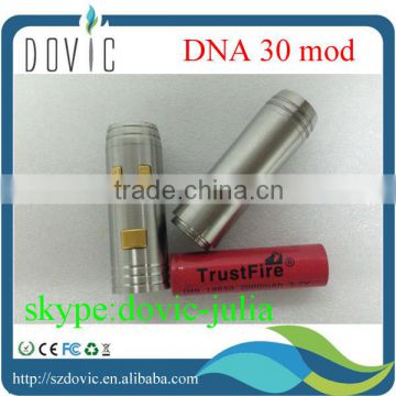 latest gold button best selling .3ohm dna30 mod
