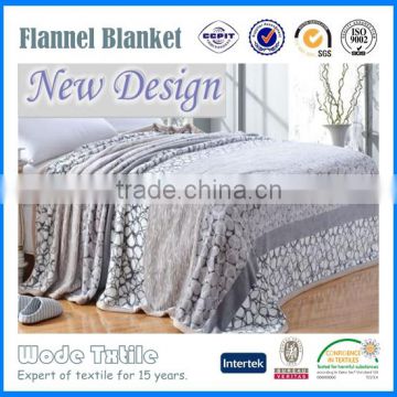 2016 Wholesale Latest Design Flannel Blanket