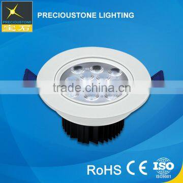 Color Aluminium Alloy Spotlight Led Price Smd 9W12W 18w Optical Lens