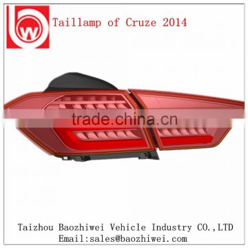 Automobile LED tail lamp light for Cruze 2014