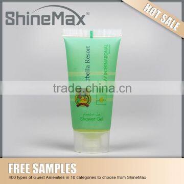 fashionable cleaning disposable hotel tube shampoo,cheap hotel bath gel tube