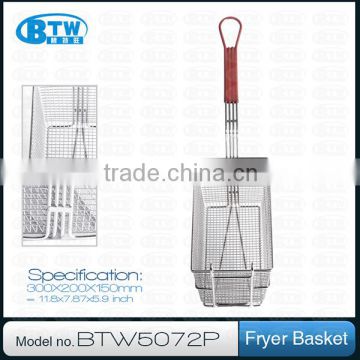 High quality stainless steel Fry basket for deep fat fryer