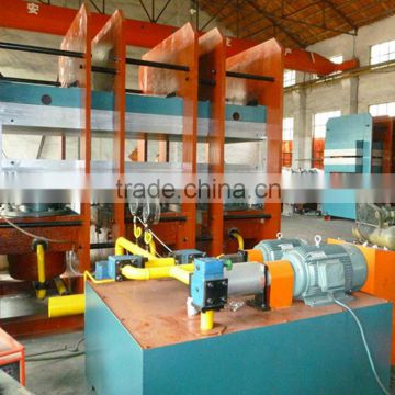 China Machine Solid Tyre Curing Press/Electrical Rubber Vulcanizer