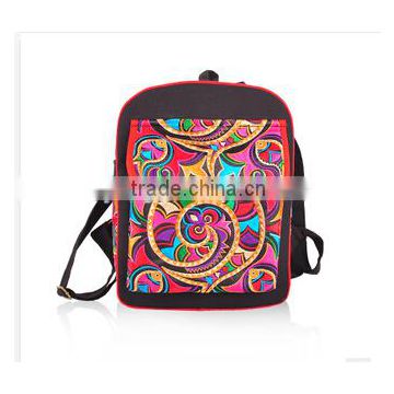 2014 hot sale Hmong style canvas girls embroidery bags