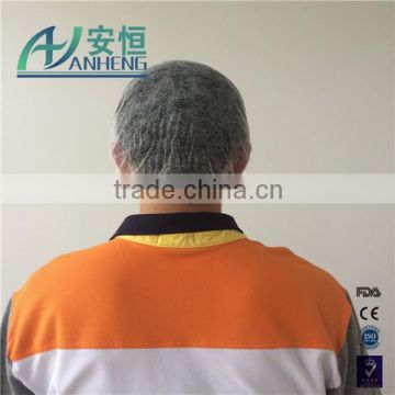 hair covering nonwoven hair nets single / double elastic