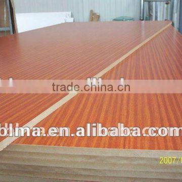 1830*2440mm E1 melamine MDF for furniture with factory price
