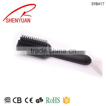 Popular Hot Sell Steam Hair Brush Ceramic Brush Straightens Hair Comb with LCD Display as Seen on TV