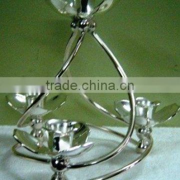 Corporate Gifts Candle Holder Silver Plated 4 light