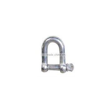 screw pin or bolt type steel anchor shackle