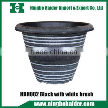 PP plastic material flower pot with high quality