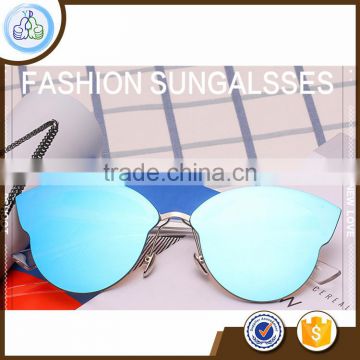 New design for men and women multi-color optional fashion dazzle colour box butterfly sunglasses