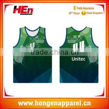 Hongen apparel latest running singlet design latest tank tops Yoga tank