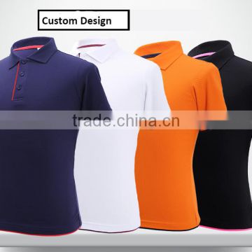 OEM service custom t-shirt polo shirt 100% cotton