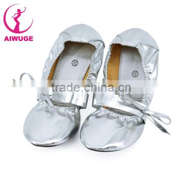 cheap professional belly dance shoes foldable flat dance shoes