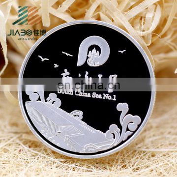 2018 years Souvenir silver replica metal medal honor coins with 3D effect