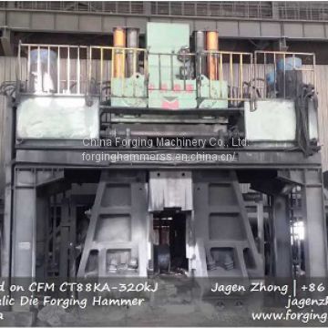 CT88KA-80 CNC Fully Hydraulic Die Forging Hammer