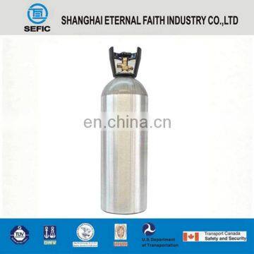 New Year Latest Style High Pressure CO2/N2O Cartridge Aluminium Cylinder