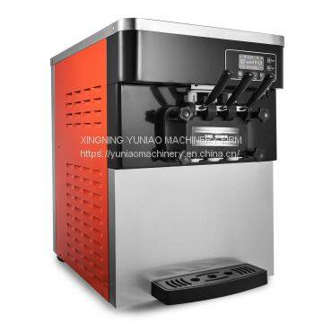 Soft ice cream machine buy Table Top Mini Soft Ice Cream Machine