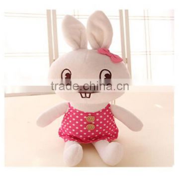 Lovely plush toy dress for stuffed rabbit