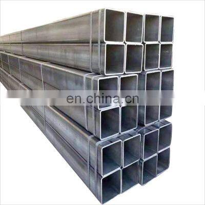 Hot Dip Black Annealed Square Tube Rectangular Carbon Steel Pipe