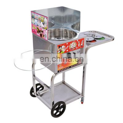 commercial cotton candy floss vending machine stainless steel cotton candy machine