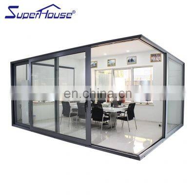 Aluminum Lift Sliding Doors with Double Tempered Laminated Glass With German Brand Hardware