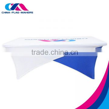 wholesale custom trade show elastic stretch table cover
