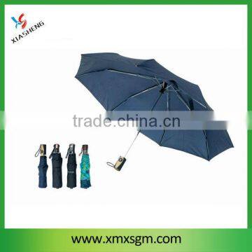 Auto Open and close 3 folding umbrella