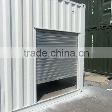 QG new roller shutter container shipping container with roller shutter door