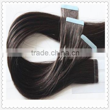 remy indian 100% virgin remy humanclear band tape hair extensions