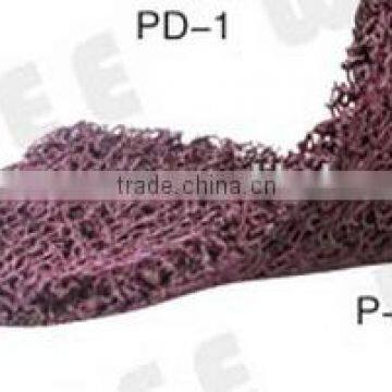 dustproof pvc coil spinneret car/door/hotel mat with foam backing PD-2
