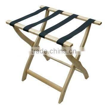 folding and wooden luggage racks