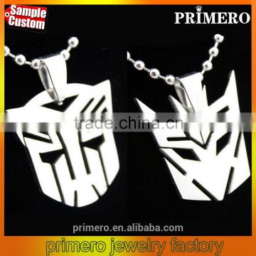 Movie Hot Transformation Stainless Steel Necklace Autobots Pendant