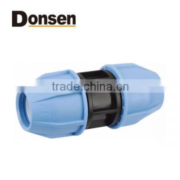 2014 Ningbo factory PP COMPRESSION FITTINGS pp irrigation fittings coupling