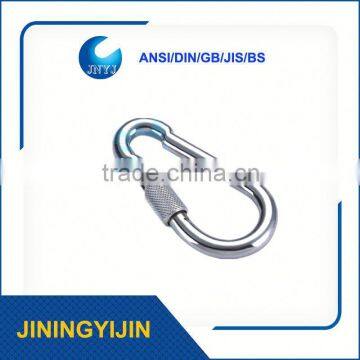 Stainless Steel Carabiner Hook With Screw