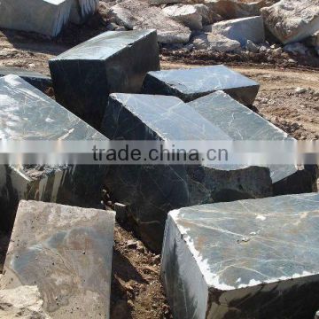 Green Marble Blocks and Slabs